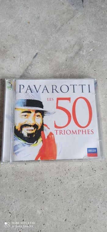Double cd pavarotti