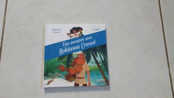 Livre une aventure avec Robinson Crusoé Neuf yy
