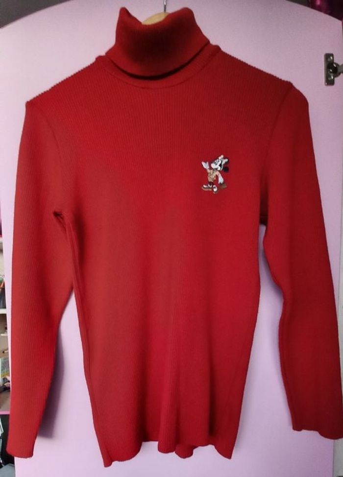 Pull à col roulé fille taille L