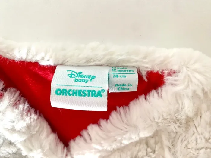 Gilet chaud hiver Minnie Disney by Orchestra taille 12 mois excellent état - photo numéro 2