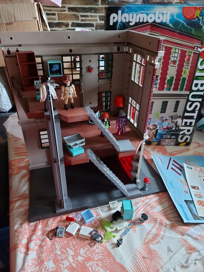 Maison gostbuster playmobil