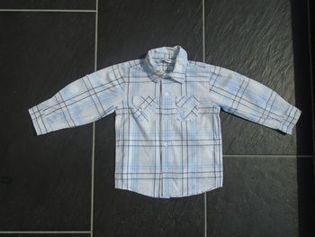 Jolie chemise garçon 18 mois (81 cm) 3 pommes