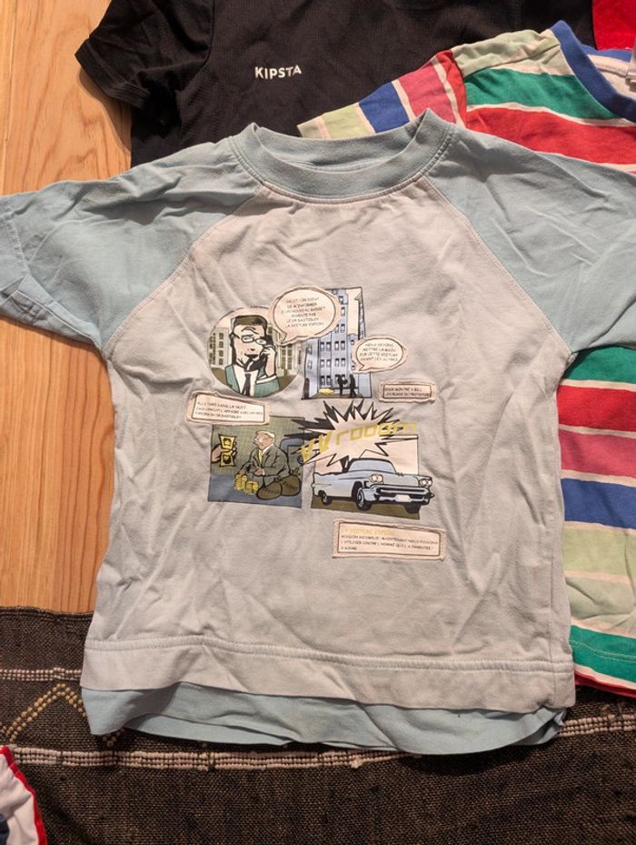 Lot tee shirt 5 ans - photo numéro 2