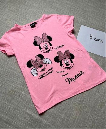 T-shirt Minnie 8 ans