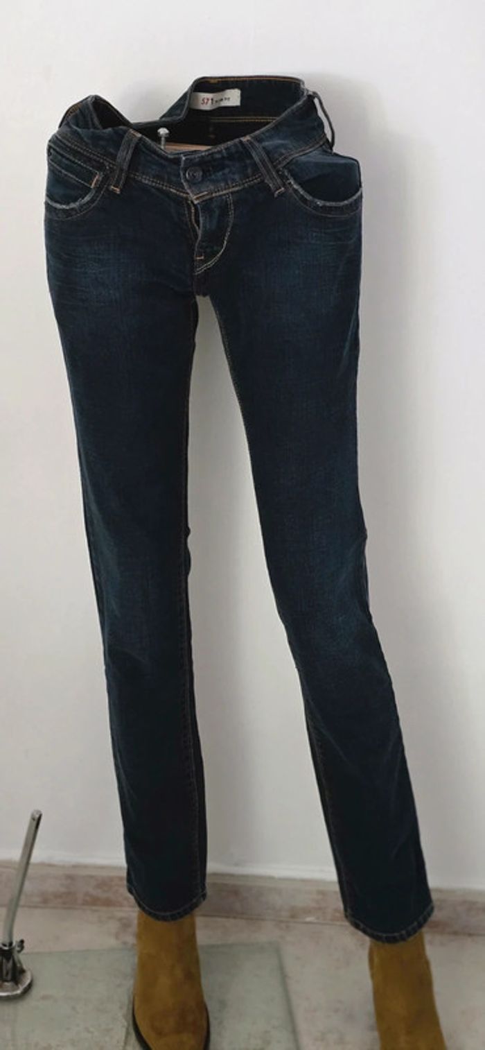 Jeans Levi's 571 Slim Fit Authentique - photo numéro 5