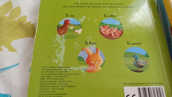 Lot livres à lire et à toucher - photo numéro 8