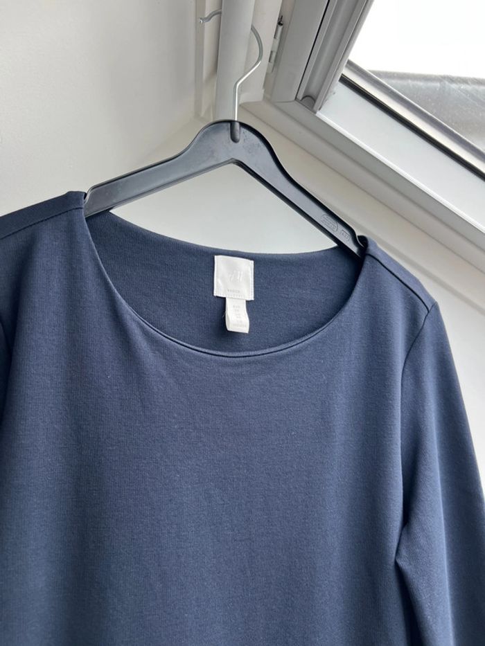 Robe bleu marine H&M - photo numéro 3