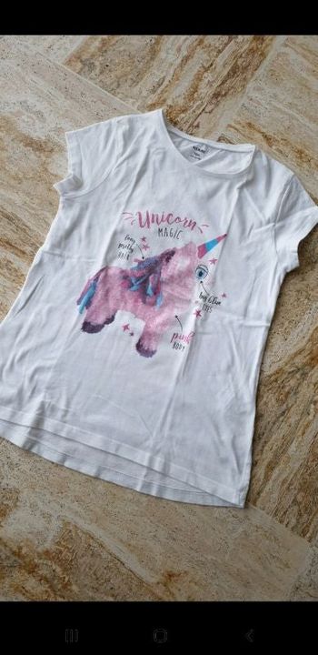 T-shirt fille unicorn 10 ans