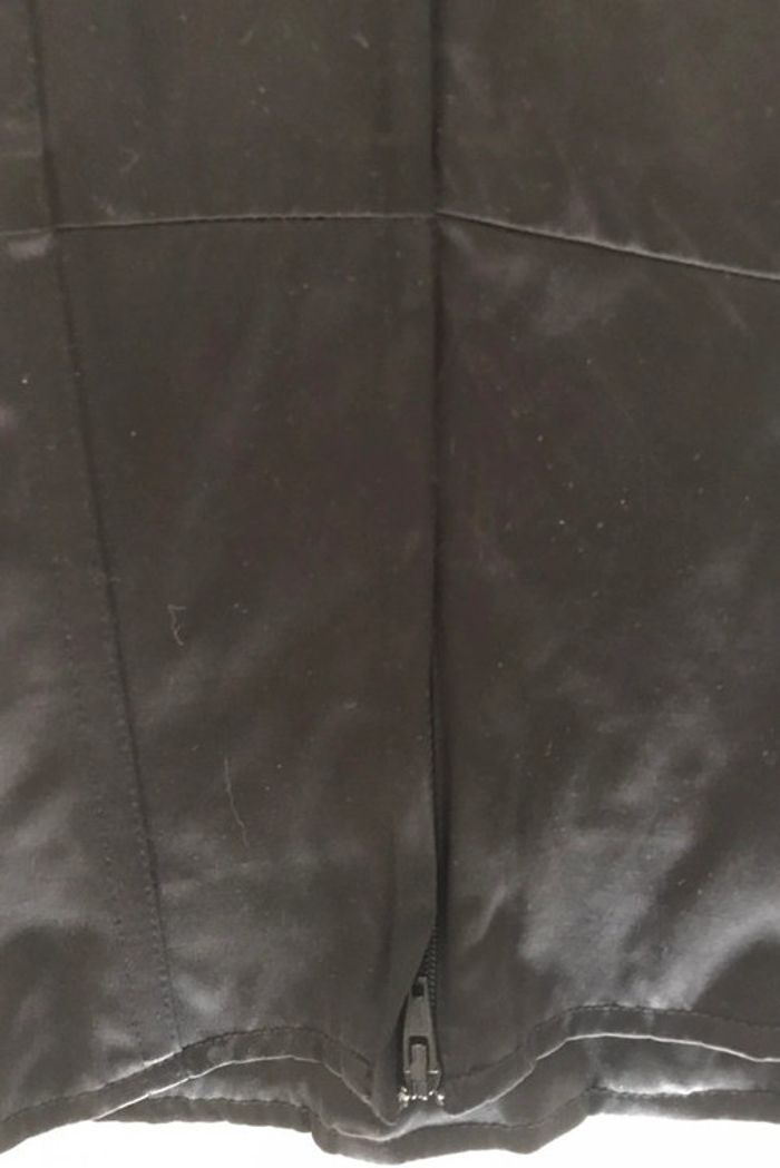 Bustier noir satiné avec laçage dos quasi neuf - photo numéro 3