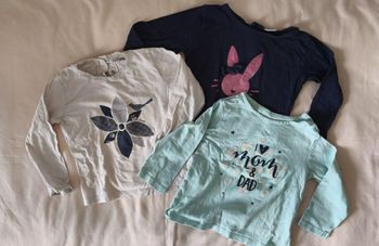 Lot de 3 tee-shirts manches longues