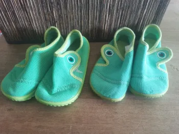 🌼Lot 2 paires chaussures d’eau Tribord vert – 24/25🌊