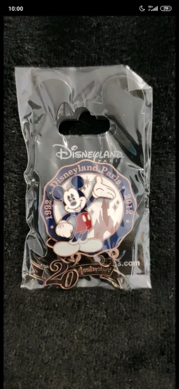 Pin's Disney 20eme anniversaire