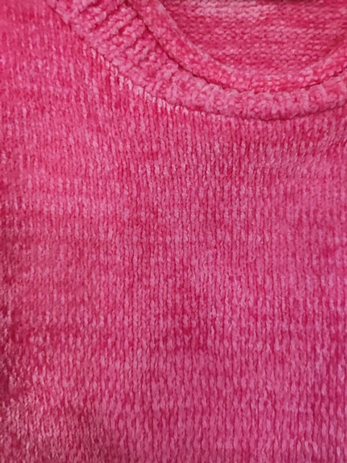 Pull court rose fluo 6 ans Kiabi - photo numéro 3