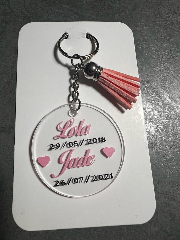 Porte clé personnalisé - photo numéro 2