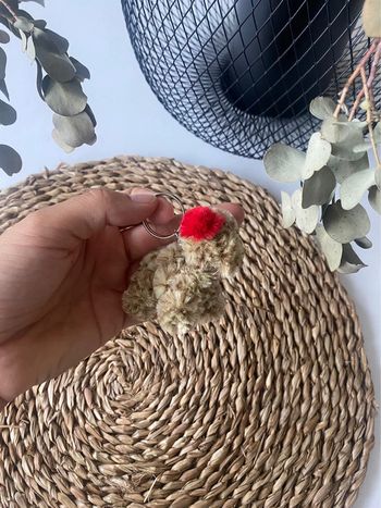 Porte clés chien neuf