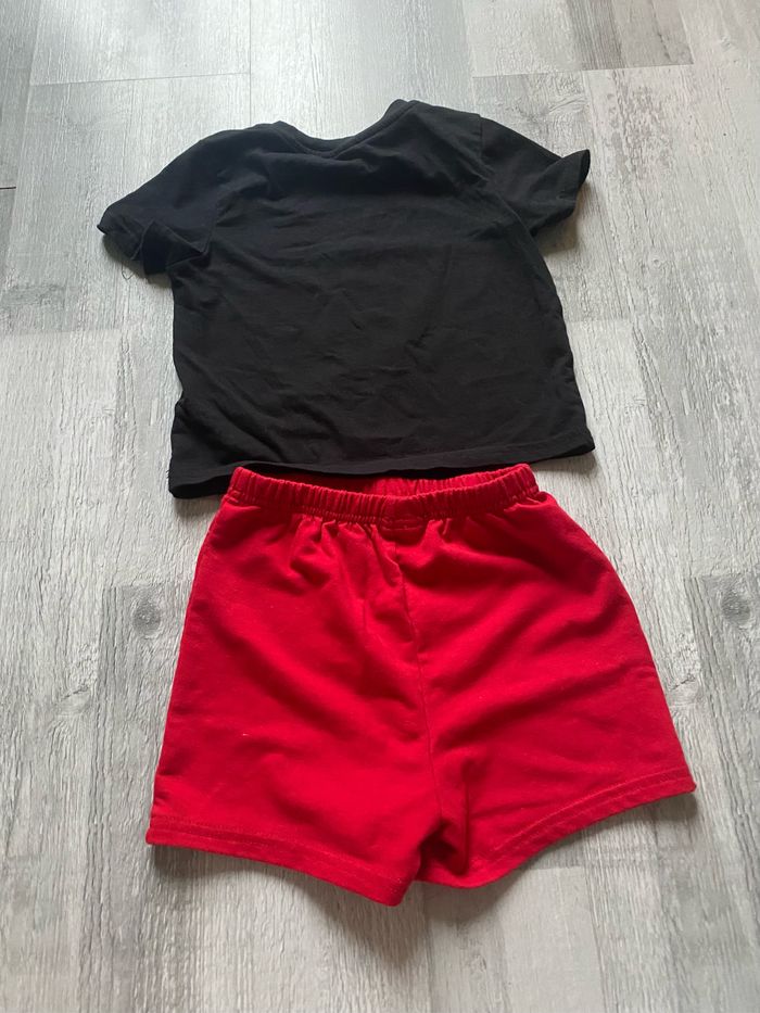 Ensemble short & t-shirt “daddy’s boy” 24 mois - photo numéro 3