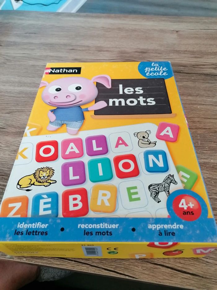 Jeu les mots