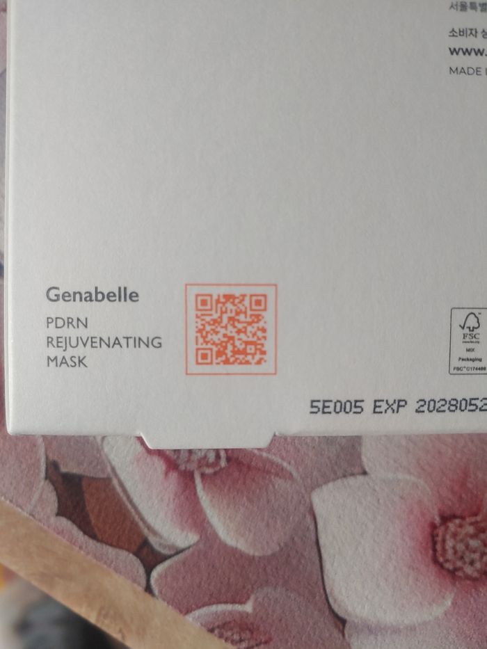 5 masques marque Genabelle - photo numéro 6