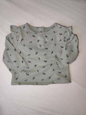 T-shirt manches longues 3 mois 
