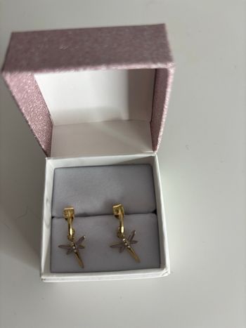 Boucle d’oreille libellule