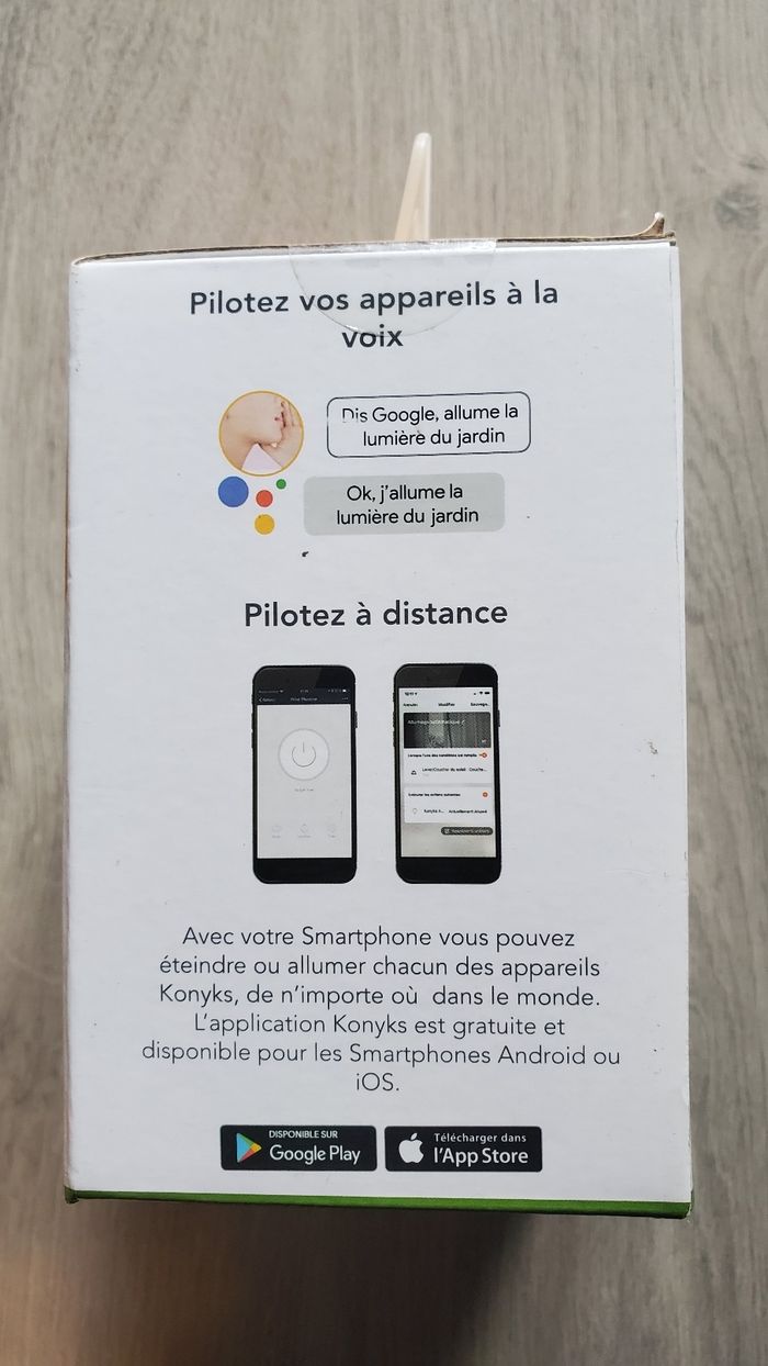 Prise extérieure Connecté Ip55 Konyks Pluviose Neuve. - photo numéro 3