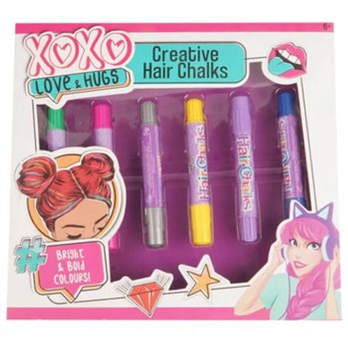 Kit de création Cheveux a colorier XOXO Love Hugs