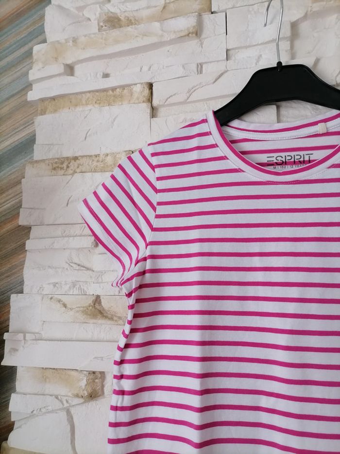T shirt fille Marinière - photo numéro 3