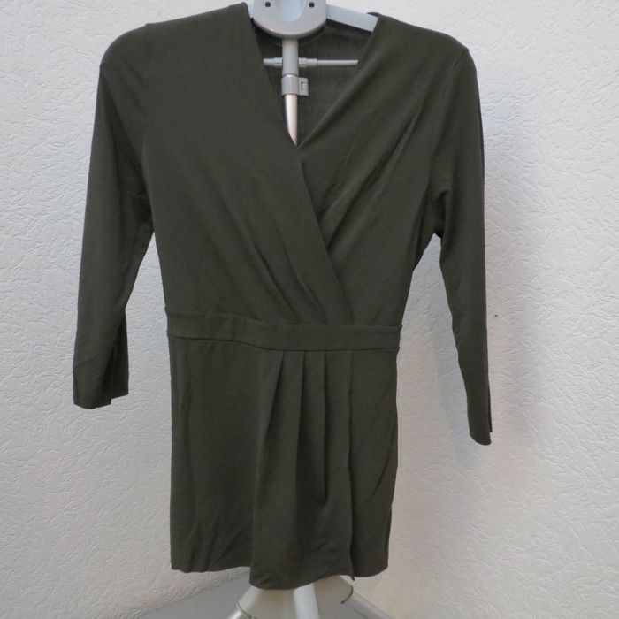 top cache-cœur kaki – élégante & confortable