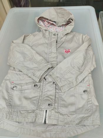 Blouson mi saison 5 ans fille Palomino beige