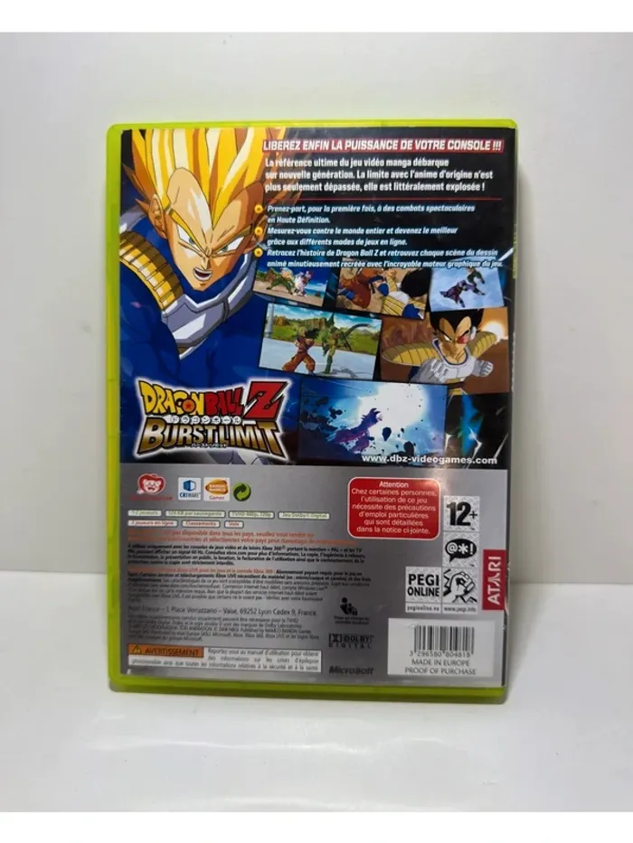 Dragon Ball Z Burst Limit Xbox 360 - photo numéro 2