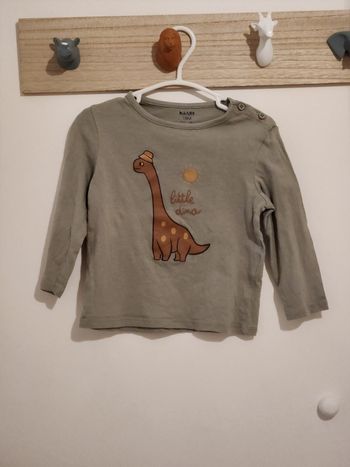 Tee shirt manche longue 18 mois kiabi