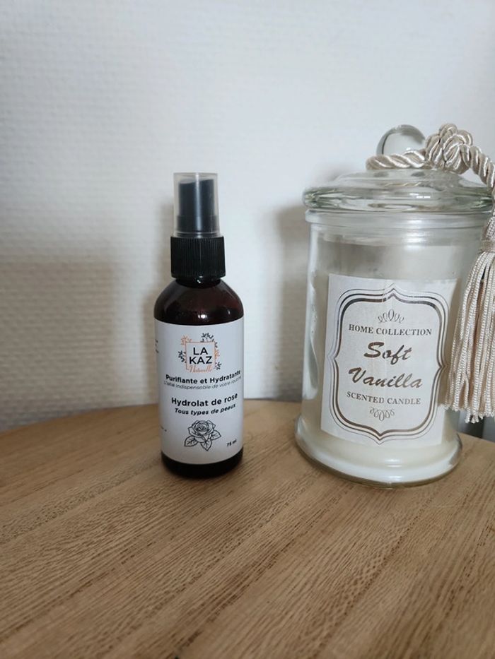 🌺Hydrolat de rose de damas purifiant et hydratant La Kaz naturelle🌺
