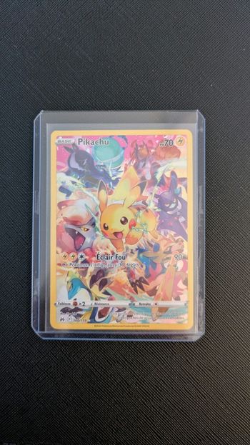 Carte pokémon Pikachu 160/159 zenith suprême 