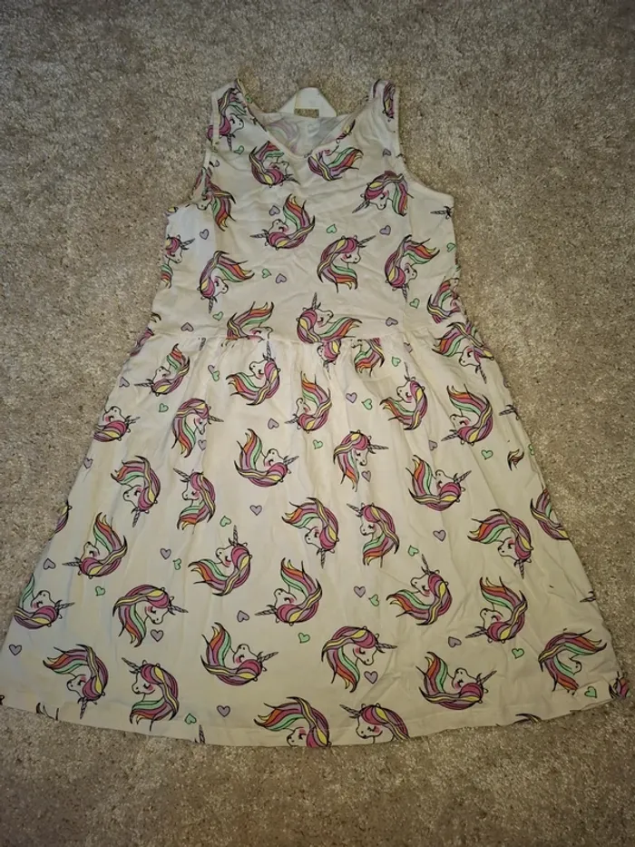 Robe licornes H&M 8 ans - photo numéro 2