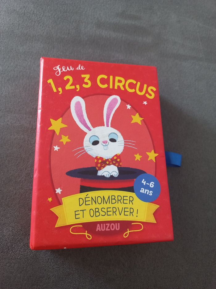 1 2 3 circus auzou