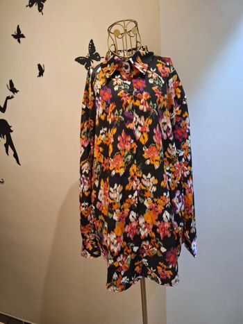 Chemise fluide imprimée