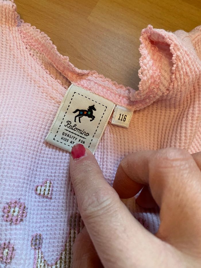Pyjama / chemise de nuit « Cute Girl » Palomino Taille 116 - photo numéro 3