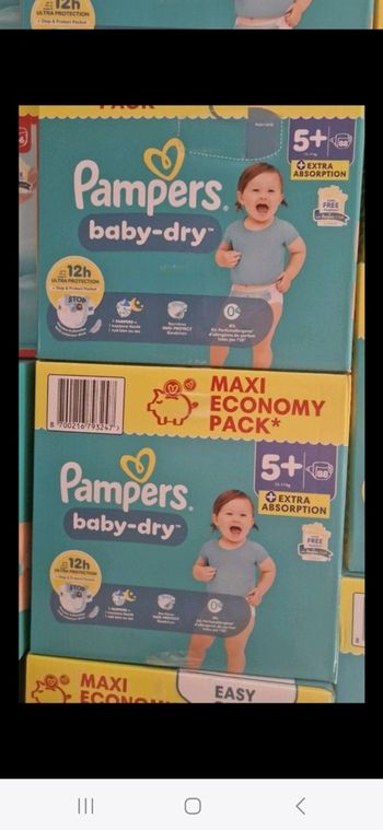 Pampers t5+