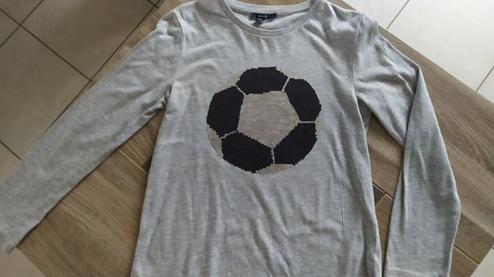 Tee-shirt manches longues 10 ans Kiabi - photo numéro 2