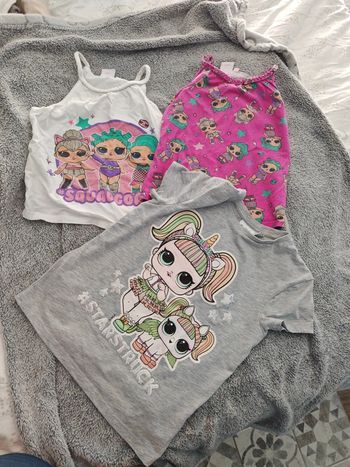 Tee-shirt poupées lol