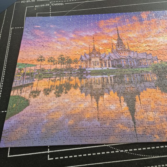 Puzzle 1000 pièces +tapis - photo numéro 3