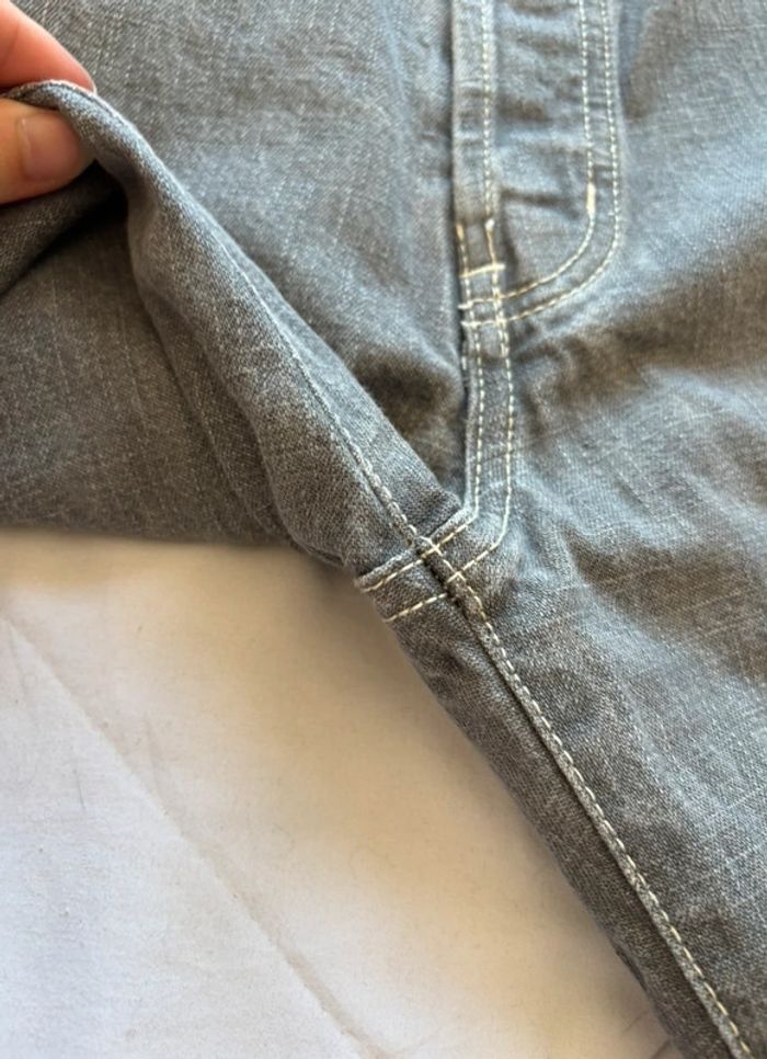 Jean homme gris clair vintage y2k 00s taille XL/48 – coupe droite regular – 100% coton - photo numéro 6