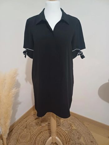 Robe noire chic Zara taille L 40