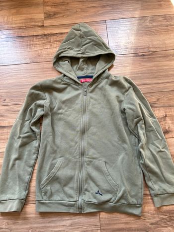 Gilet garçon kaki 12 ans 