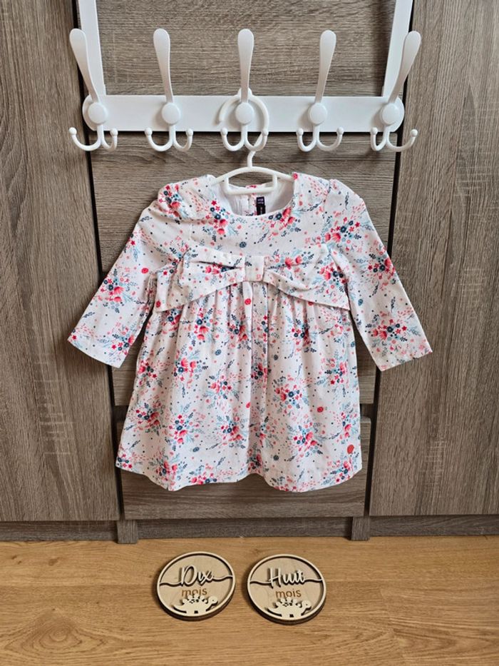 Vêtement Bébé Fille - Robe fleurie - Sergent Major - 18 mois 80 cm