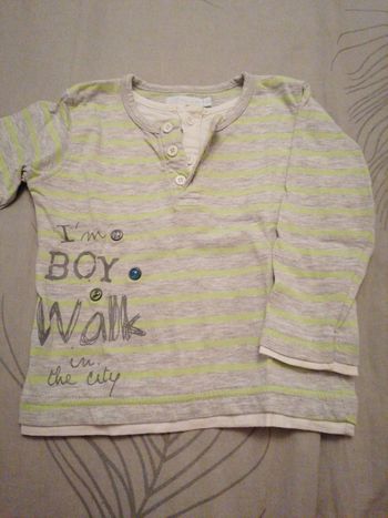 T-shirt manches longues 18mois