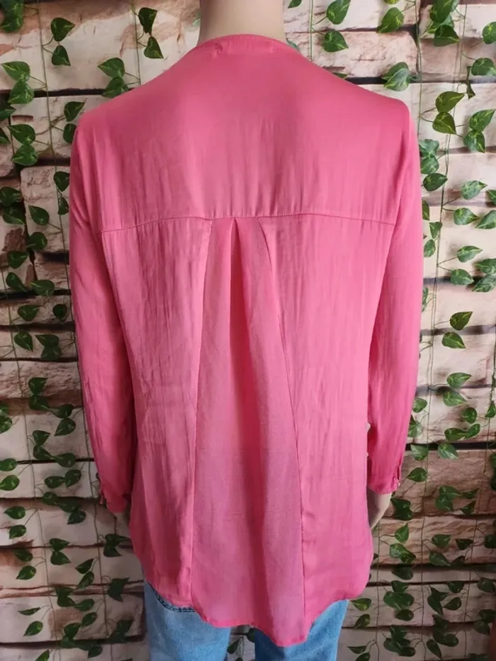 🌸Blouse fluide Rose Bershka Taille 36🌸 - photo numéro 5