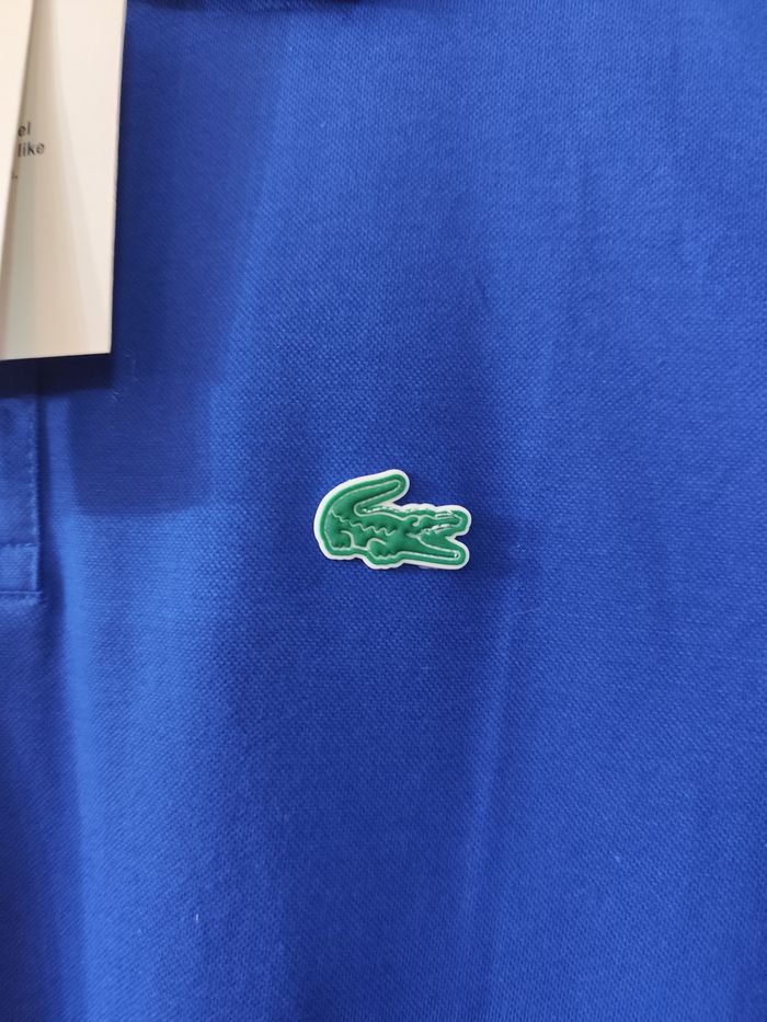 Polo Lacoste Bleu roi ✅ - photo numéro 3