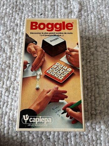 Jeu Boggle 