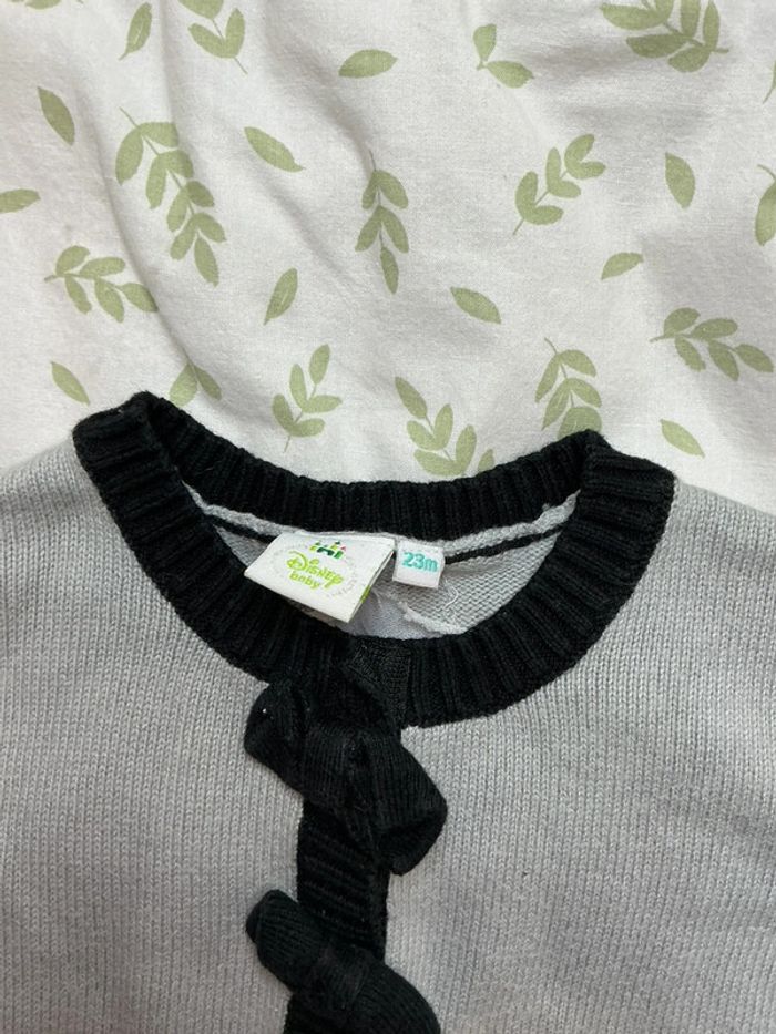 Gilet gris et noir 23 mois Disney minnie - photo numéro 6